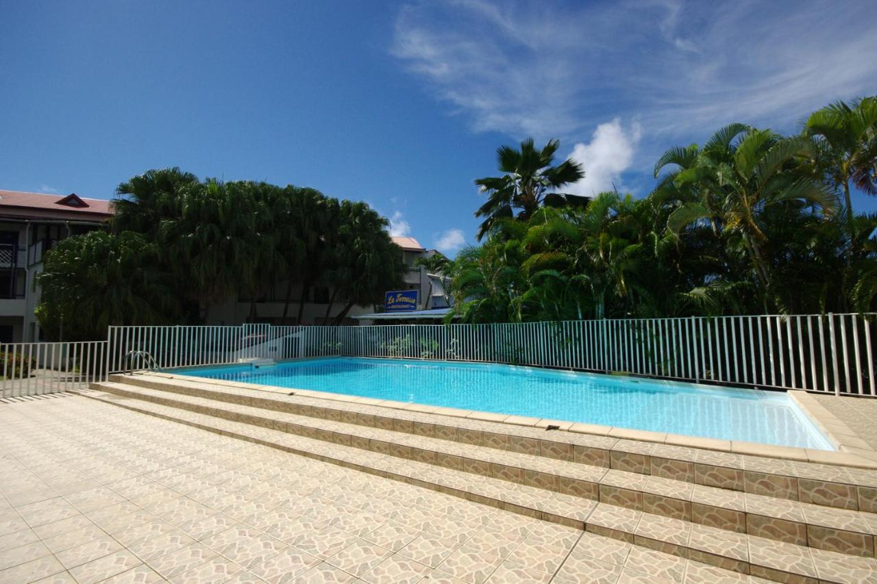 Studio Le Colibri Residence Les Boucaniers Avec Reserve D'Eau Saint-Francois  Exterior foto